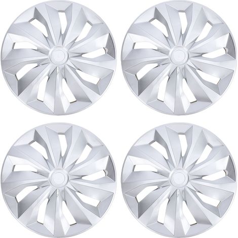 Capuchons de Moyeu de Roue pour Citroën AX, 4 Pièces Universels R14 14 Pouces (1/5)