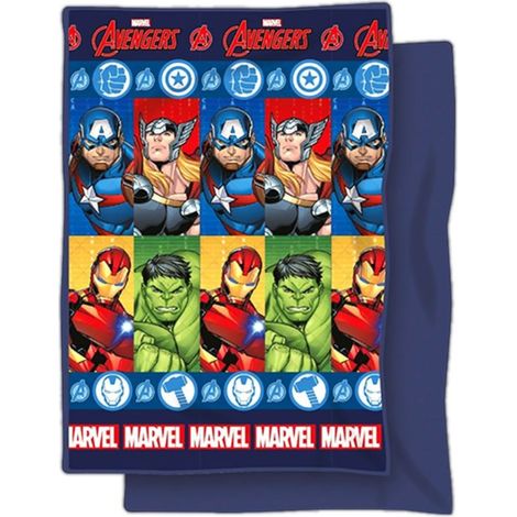 Avengers Tagesdecke 150x250 cm Marvel Steppdecke für Kinderzimmer (1/3)