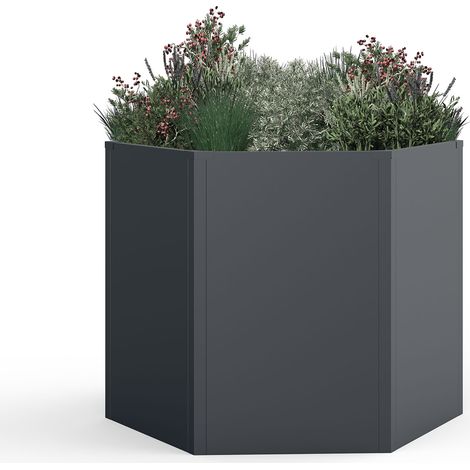 Westmann Varia 77 Bac surélevé en métal hexagonal Anthracite (1/5)