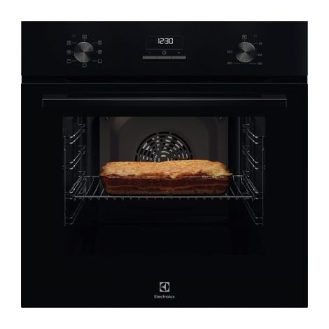 Electrolux – Four traditionnel encastrable 590mm – Nettoyage catalytique – Classe d’efficacité énergétique A – 7 modes de cuisson – Éclairage halogène 25W