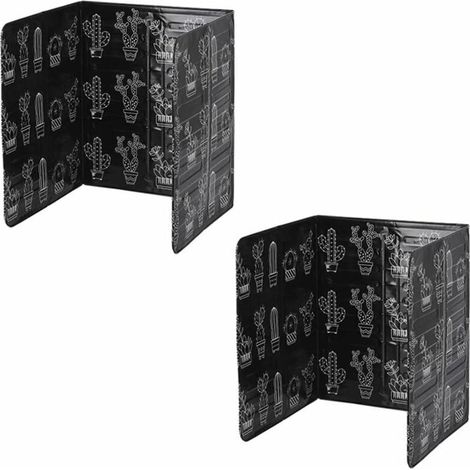 Lot de 2 protections anti éclats Shield Guard anti éclaboussures en aluminium pour cuisine Protection anti éclaboussures et à gaz Protection contre les éclaboussures (1/5)