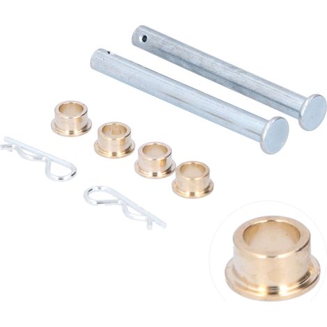 Kit 8 goupilles de charnière de porte en fer pour Mustang 1979-1993, quincaillerie D9ZZ-6143030-K (1/5)