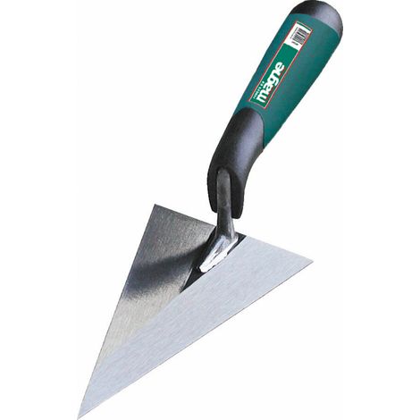 TRUELLE TRIANGULAIRE 16CM EN ACIER AVEC MANCHE ERGONOMIQUE FORGES DE MAGNE - 370416