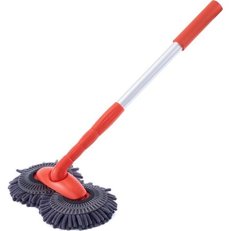 Balai lavage auto long manche microfibre, brosse sans rayures, kit nettoyage voiture complet