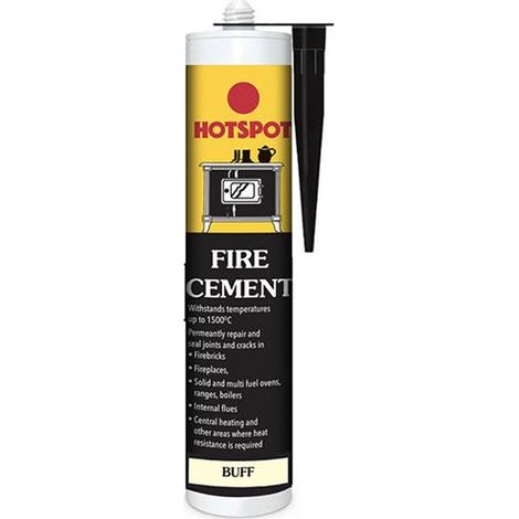 Hotspot HS201250 Fire Cement 310ml Buff HS201250 HOT0434