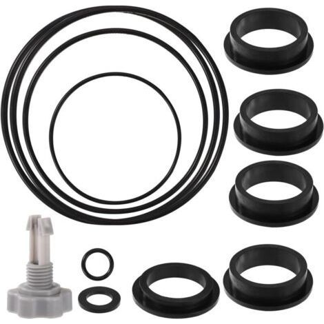 12pcs Rechange pour Filtre Sable Piscine Compatible avec Intex Pompe de Filtre à Sable Krystal Clear. Comprenant 1pcs Soupape de Décharge d'air 11pcs Joints Toriques pour Différentes Pièces (1/4)