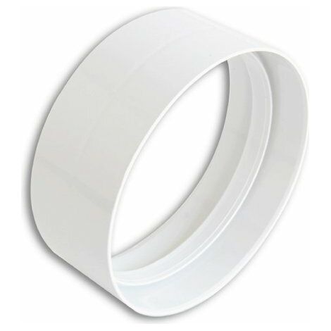 EDIL PLAST - LA VENTILAZIONE GIUNTO IN ABS DN. 150 PER TUBI DI AERAZIONE TONDI BIANCO CG150B
