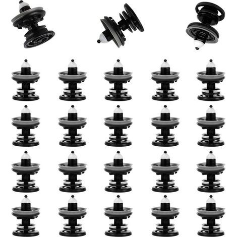 Clips de fixation pour panneau de porte - 50 pièces plastique robuste T5 Golf Audi Volkswagen (1/5)