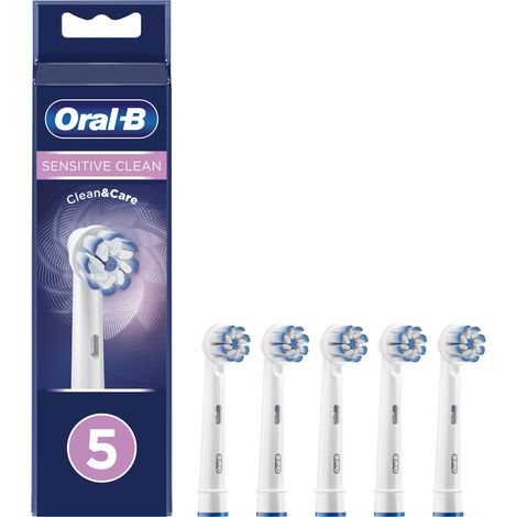 Oral-B Sensitive Clean 80339547 Elektrischer Zahnbürstenkopf 5 Stück(e) Weiß (1/5)