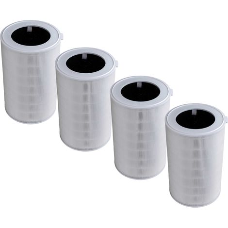 vhbw 4x Luftilter Ersatz für Xiaomi BHR6358GL  für Luftreiniger - Kombifilter HEPA (H11) + Aktivkohle (1/4)