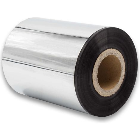 vhbw Thermal Ribbon compatible with Valentin CV6800 Label Printer, 80 mm x 300 m, Wax-Plus, Black