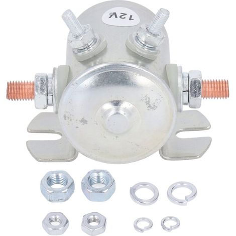 Relé de arranque ignífugo con interruptor de solenoide de alta conductividad 200A 4.8W DC12V 67-703 para control industrial (1/5)