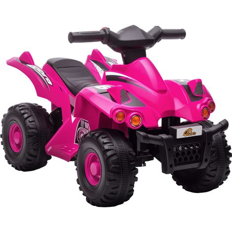 6V Kids Electric Quad Bike w/ Music, Forward Function, for 2-6 Years, Pink (1/5)