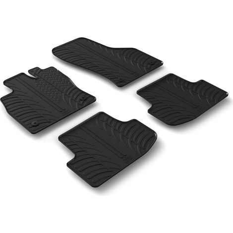 Set tappeti su misura in gomma - compatibile per Audi A3 Sportback (05/2002/24) anche Mhev, no Phev - Audi A3 Allstreet (03/24) anche Mhev, no Phev - Audi A3 Sportback (03/24) anche Mhev, no Phev