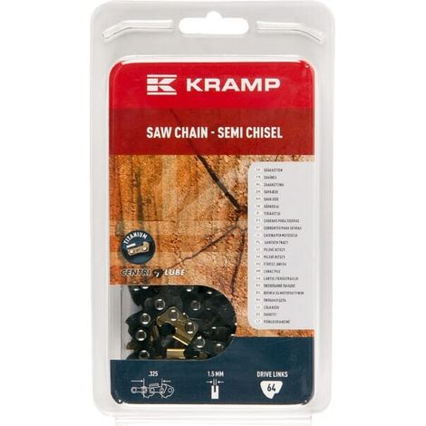 Cadena motosierra con revestimiento de titanio SC 0,325" 1,5 mm 64DL UNIVERSAL 32515SB64KR