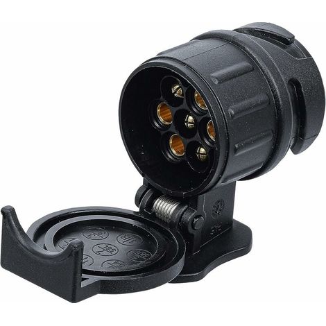 Adaptateur Prise Remorque - 13 Broches vers 7 Broches - Pour Camping-Car Remorque Camion - 1 Pièce (1/5)