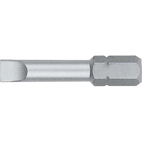 Embout plat standard WITTE 5/16" de long 8x41 mm, idéal pour les travaux de précision.