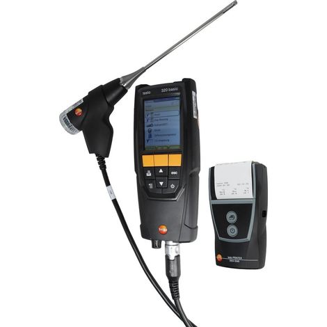 Analyseur de combustion 320 set de base avec imprimante