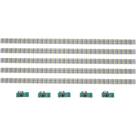 5 Bandes de Rétroéclairage LED Blanches, 14.57 Pouces, Type C, USB (1/5)