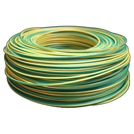 Cable Elec Hilo Flexible V-K H07V-K Top Cable 1X2,5Mm Ama/Ve