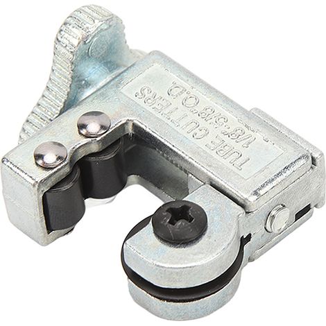 Coupe-tubes de 3 à 16 mm de diamètre, capacité de coupe optimisée, couleur argent, pour tubes en cuivre, aluminium et PVC. (1/5)
