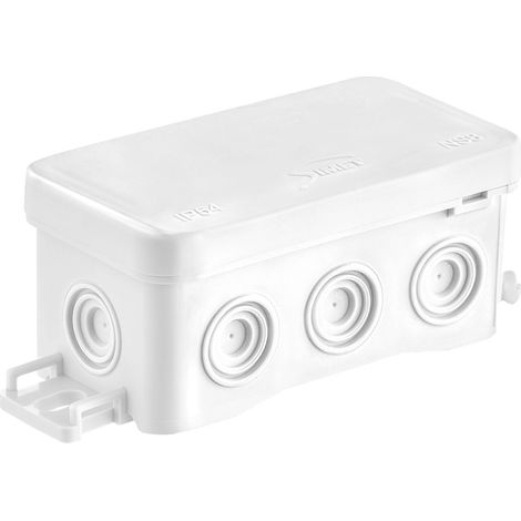 NS8 FASTBOxHOOK scatola di installazione a parete, 45x85x40 mm, bianca