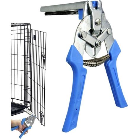 Pince À Anneaux Clouter Type M Pour Clôtures - Agrafes M Pour La Fixation (1/5)