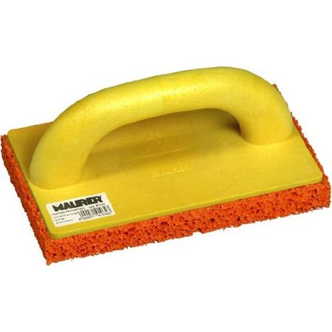 Frattone in Poliuretano 280x140 mm spessore 18 mm Base Spugna Arancio Maurer