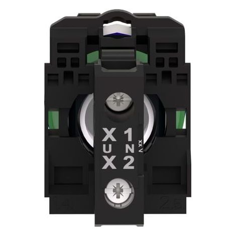 Voyant lumineux DEL bleu Ø22 120VAC/DC vis étrier - XB5AVG6
