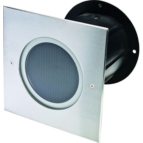 Encastré de sol extérieur DEEP LIGHT 250 fixe carré inox 3000K 2329lm 25x1W - EUROPOLE - 52131 (1/3)
