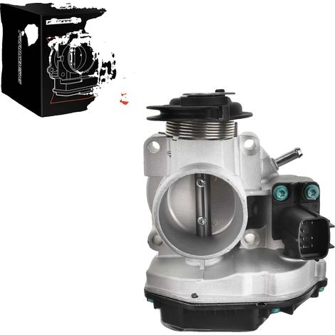 Cuerpo de aceleración, 44 mm de diámetro, voltaje de 12 V, funcionamiento electrónico, 7 pines de conexión, compatible con varias marcas de vehículos. (1/5)