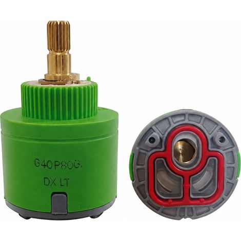 Cartuccia di ricambio Ø40 mm progressiva destra con asta brocciata Galatron Spa 0540CFOXX-001.01 Cartucho (1/2)