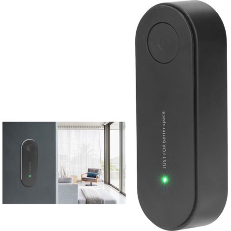 Ce purificateur d'air à brancher utilise la technologie des ions négatifs pour éliminer la fumée, le formaldéhyde et autres odeurs. Il convient aux chambres, salons, cuisines, salles de bains, bureaux (1/5)