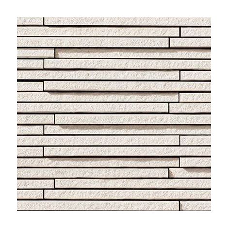 Mosaïque de grès cérame Zen INAX SENTOUSAI - White boîte de 0.64 m2 - Blanc - boîte de 0.64 m2
