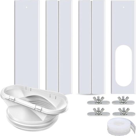 Joint d'étanchéité pour fenêtre de climatisation pour stores enrouleurs - Adaptateur de tuyau d'évacuation - Adaptateur de tuyau d'évacuation - 4-AquaForge