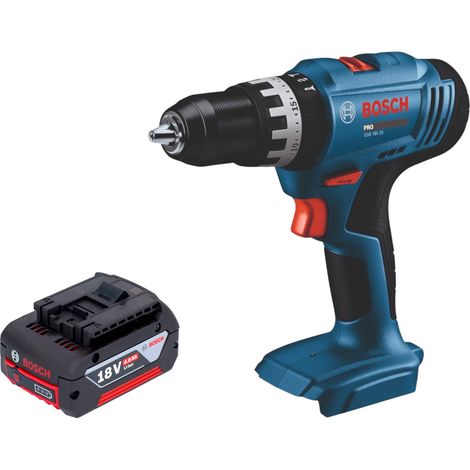 Perceuse-visseuse à percussion sans fil Bosch GSB 18V-25 Professional 18 V 56 Nm (06019K9300) Solo - sans batterie, sans chargeur (1/5)