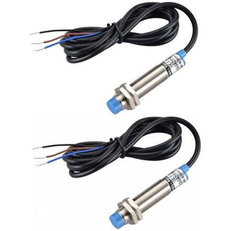 Capteur De Proximité Inductif M12 Blindé LJ12A3-4-Z/BY 4 mm 10-30 VDC PNP NO 3 Fils