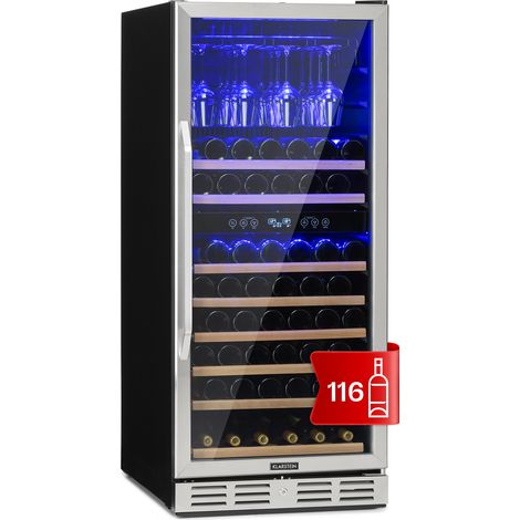 Vinovilla Grande 116 Built-in Duo Großraum-Weinkühlschrank 310l 116 Fl. LED (1/5)