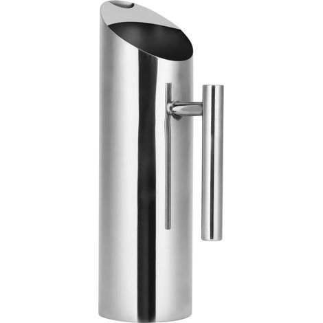 Carafe acier inoxydable 1.5L bouilloire théière pichet café jus récipient à boisson pour maison bar restaurant (1/5)