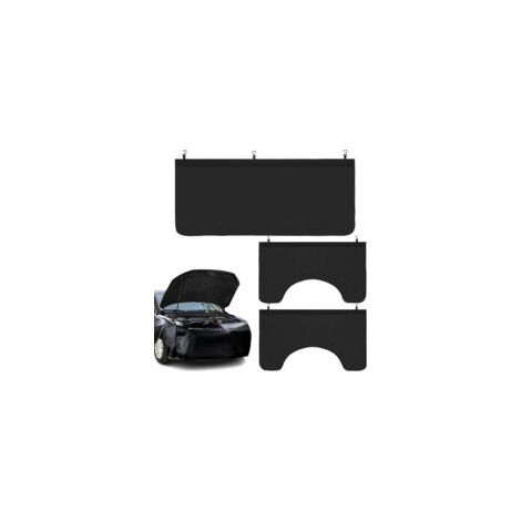 Tapis de protection d'aile, 3 pièces de réparation automobile couverture magnétique voiture, grand format aile de voiture universel pour voitures ou SUVs