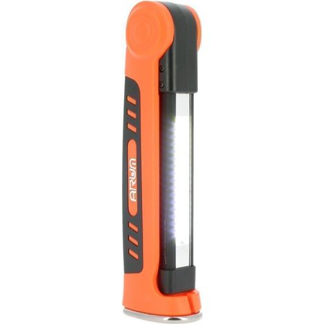 Torcia portatile LED pieghevole MURDOK 3W + 1W Température de Couleur: Bianco freddo 6500K