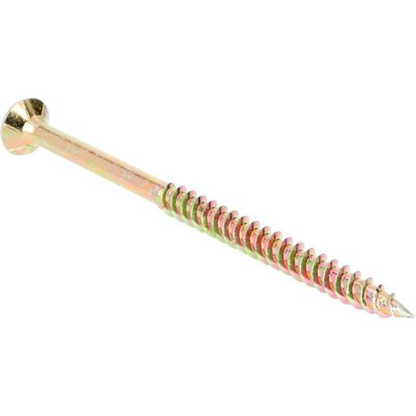 Ultima Tornillo para aglomerado cabeza avellanada Torx acero cincado 6x100 (1/3)