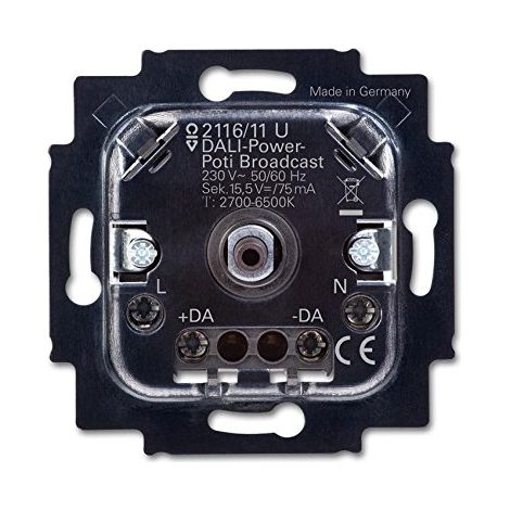 BUSCH-JAEGER DALI POWER POTENTI. UTILISATION 2116/11 U TUNABLE WHITE BUSCH-DIMMER VARIATEUR 4011395211410 2CKA006599A3026