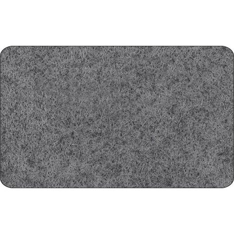 HERRAJES ALK fieltro adh.rectangular 25x50 gris (54pcs) , Descubre nuestro fieltro adhesivo rectangular de 25x50 mm en color gris, ideal para proteger tus mu