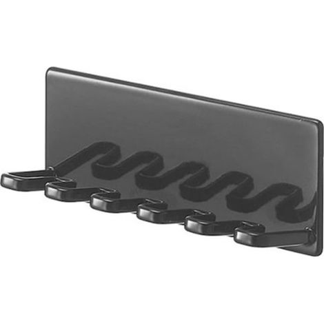 Zahnbürstenhalter Zahnbürstenhalterung Zahnbürstenhalter fürs Badezimmer Bürstenkopfhalter Halter für elektrische Zahnbürsten Wandmontage Schwarz (1/5)