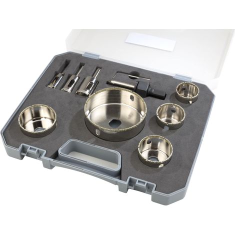 9-piece tile drill set (1/3)