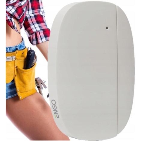 ENGO Capteur d'ouverture de fentre Zigbee 3.0 - Blanc - Sans fil - Compatible Smart Home (1/5)