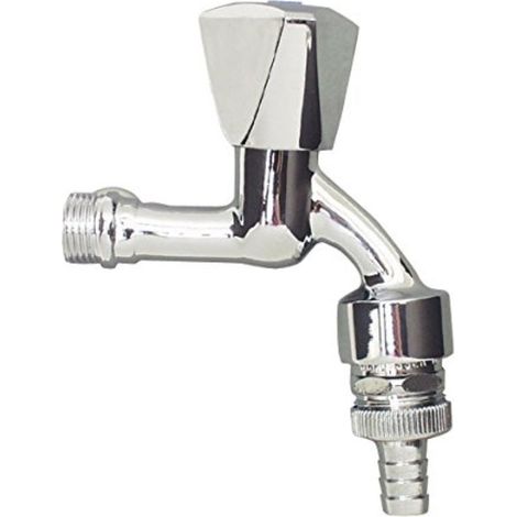 CONMETALL Maschinen Auslaufventil Sanitärmodel L 1/2 Chrom