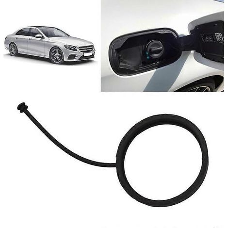 A2214700605 Bouchon de réservoir de carburant avec cordon antivol et système anti-perte pour Mercedes W210 - Nouveau (1/5)