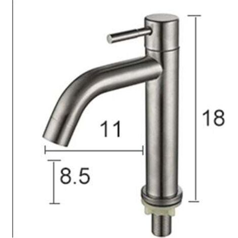 Robinet Lavabo,Salle Bain avec Haut Mitigeur Lavabo pour Lavabo ou Vasque de Salle Bain, Chaude et Froide Réglable de Mitigeur Lavabo,Laiton Chromé (1/2)